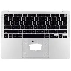 Top Case with Keyboard (ANSI US) For MacBook Air 13" A2337 (2020) (Genuine OEM) (Silver)