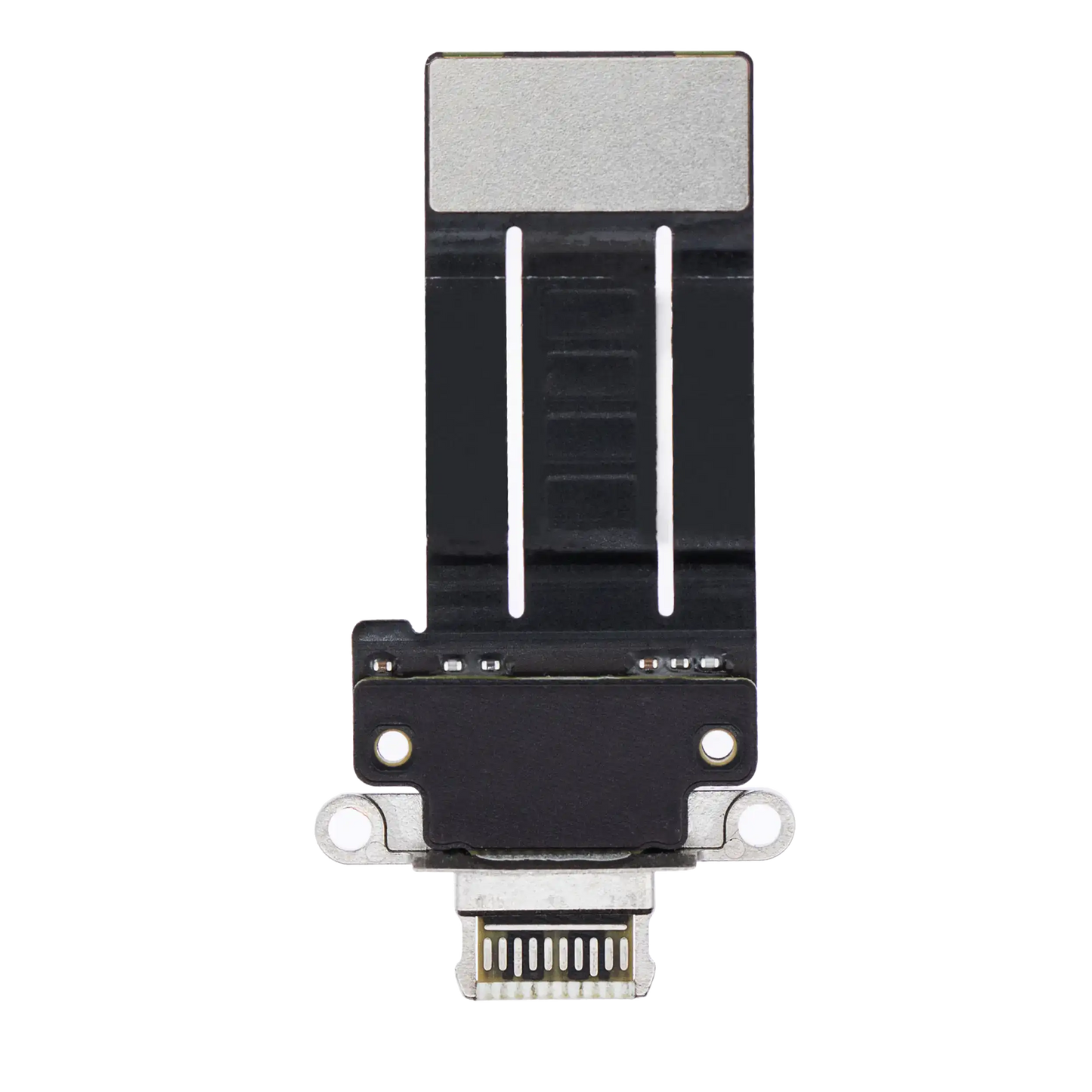 Charging Port Flex Cable For iPad Pro 11" 3rd Gen (2021) / Pro 11" 4th Gen (2022) / iPad Pro 12.9" 5th Gen (2021) / Pro 12.9" 6th Gen (2022) (Silver) (Premium)