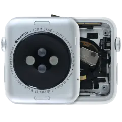 Housing Assembly Compatible For Watch Series 1 (42MM) (Used OEM Pull: Grade A) (Cellular Version) (Aluminum / Silver)