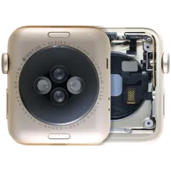 Housing Assembly Compatible For Watch Series 2 (42MM) (Used OEM Pull: Grade A) (Cellular Version) (Aluminum / Gold)