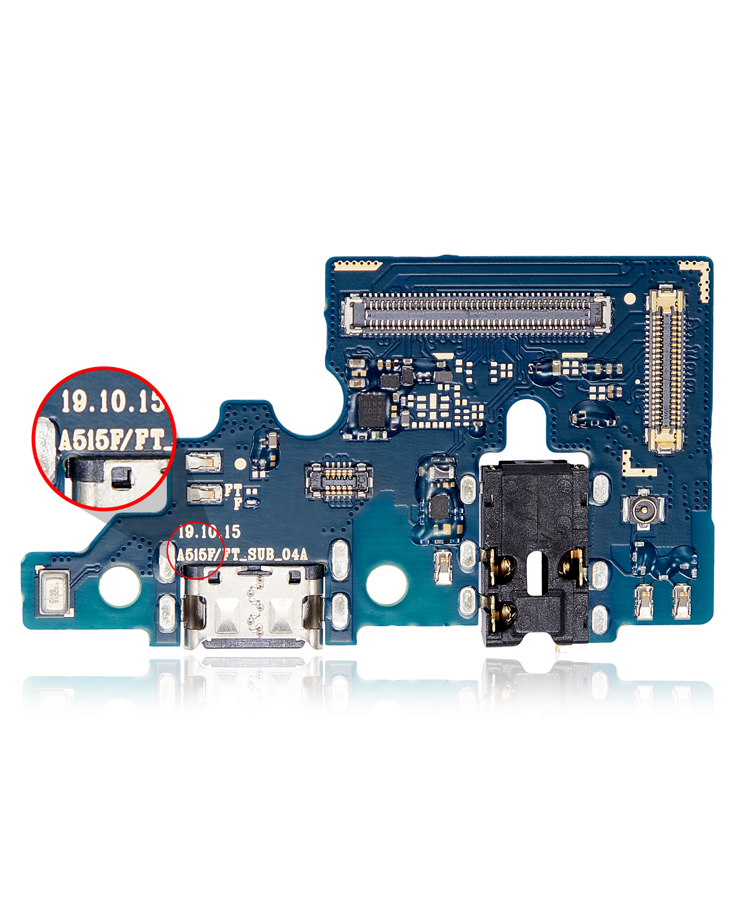 Charging Port With Headphone Jack For Samsung Galaxy A51 4G (A515 / 2019) (Premium)