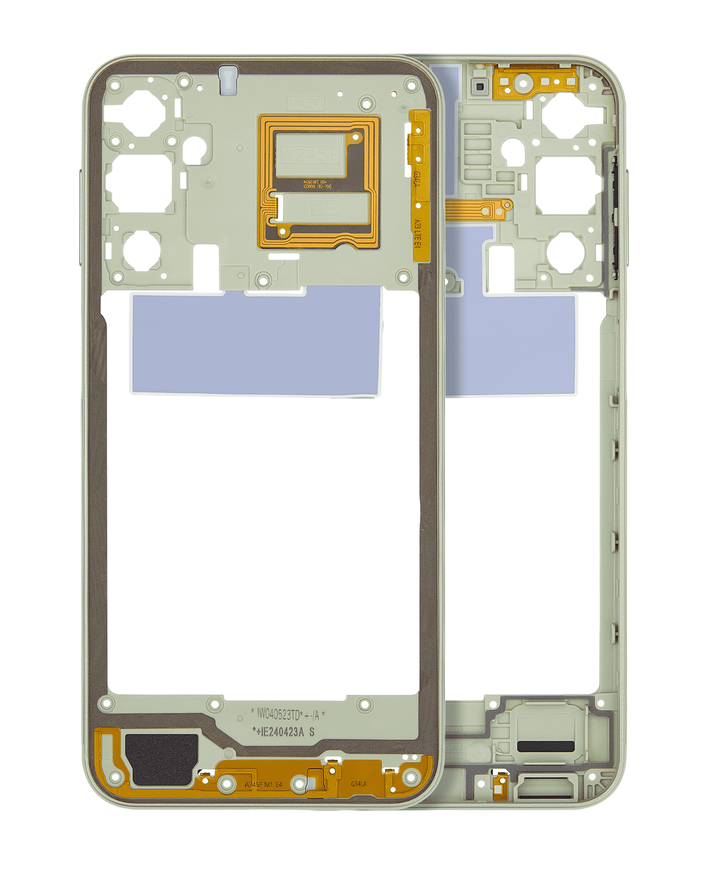 Mid-Frame Housing For Samsung Galaxy A24 4G (A245 / 2023) (Lime Green)