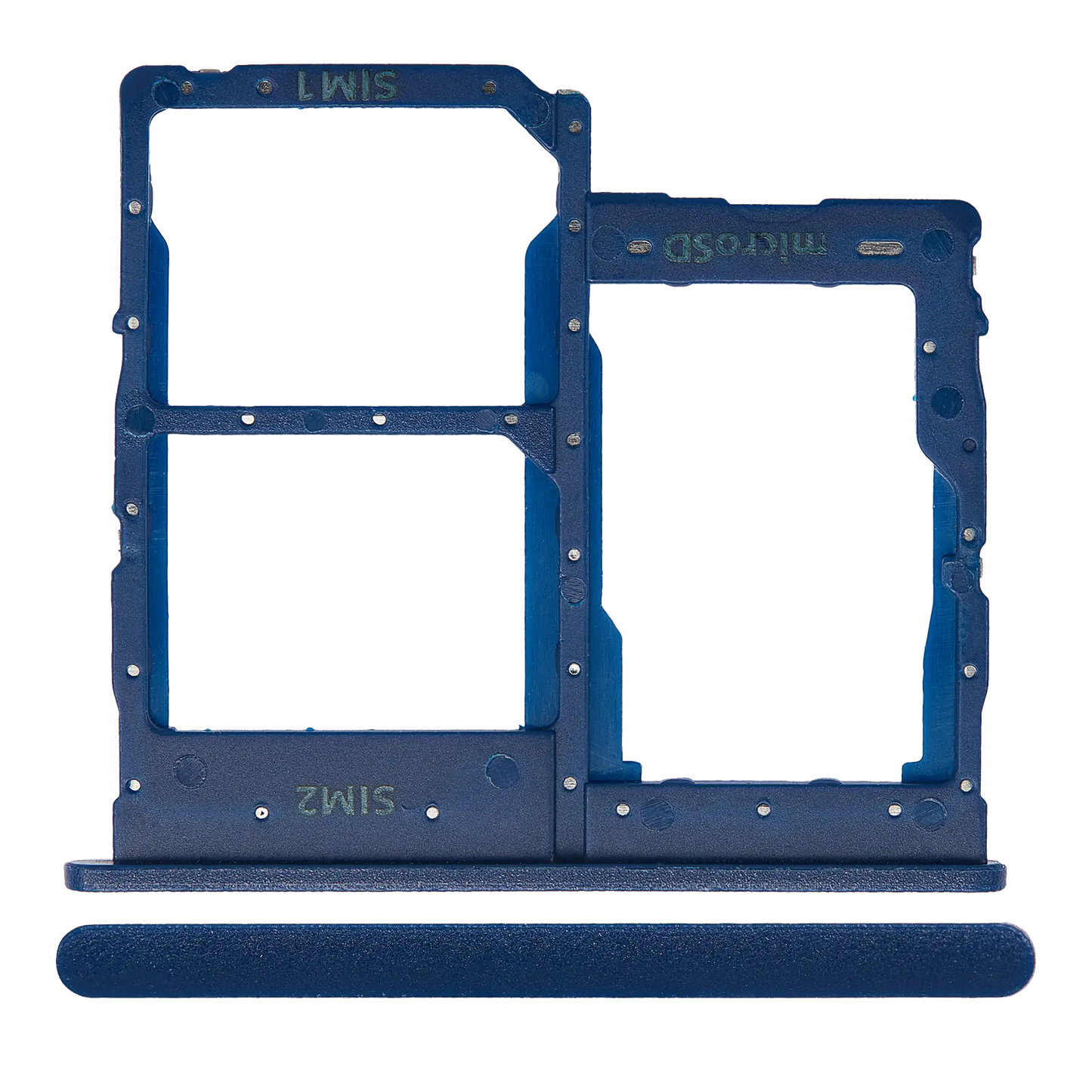 Dual Sim Card Tray For Samsung Galaxy A01 Core (A013 / 2020) (Blue)