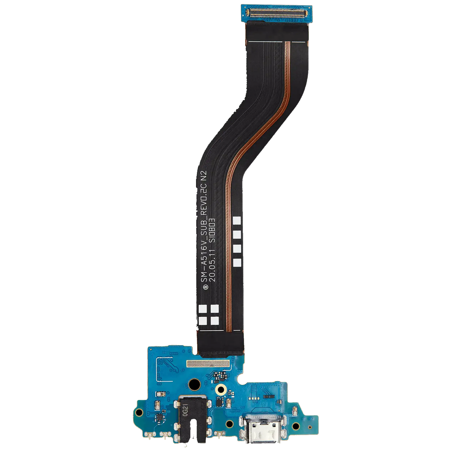 Charging Port Flex With Headphone Jack For Samsung Galaxy A51 5G UW (A516 / 2020) (A516V) (Verizon Version) (Premium)