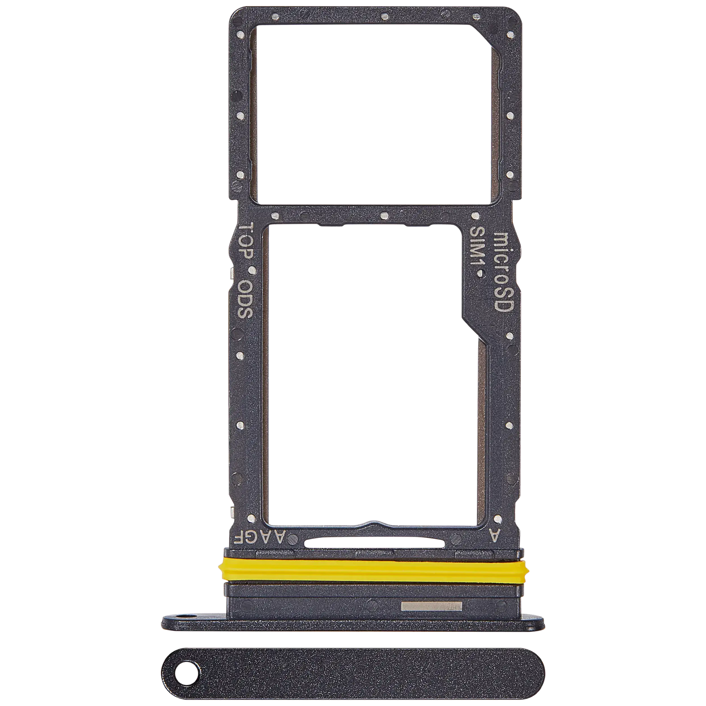 Single Sim Card Tray For Samsung Galaxy A17 5G (A176 / 2025) (Premium) (Black)