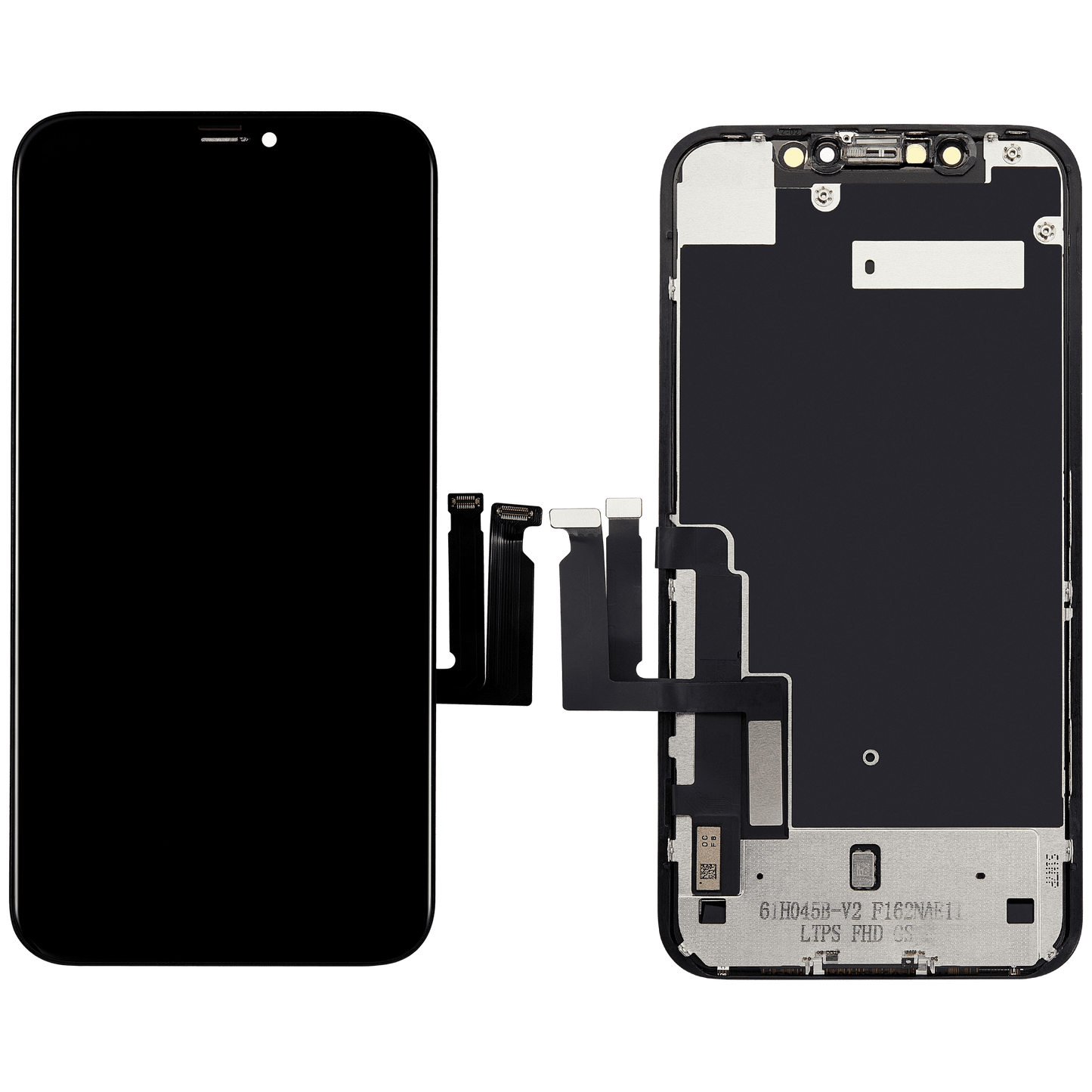 LCD Assembly With Steel Plate Pre-Installed Compatible For iPhone XR (Aftermarket Pro: Incell)