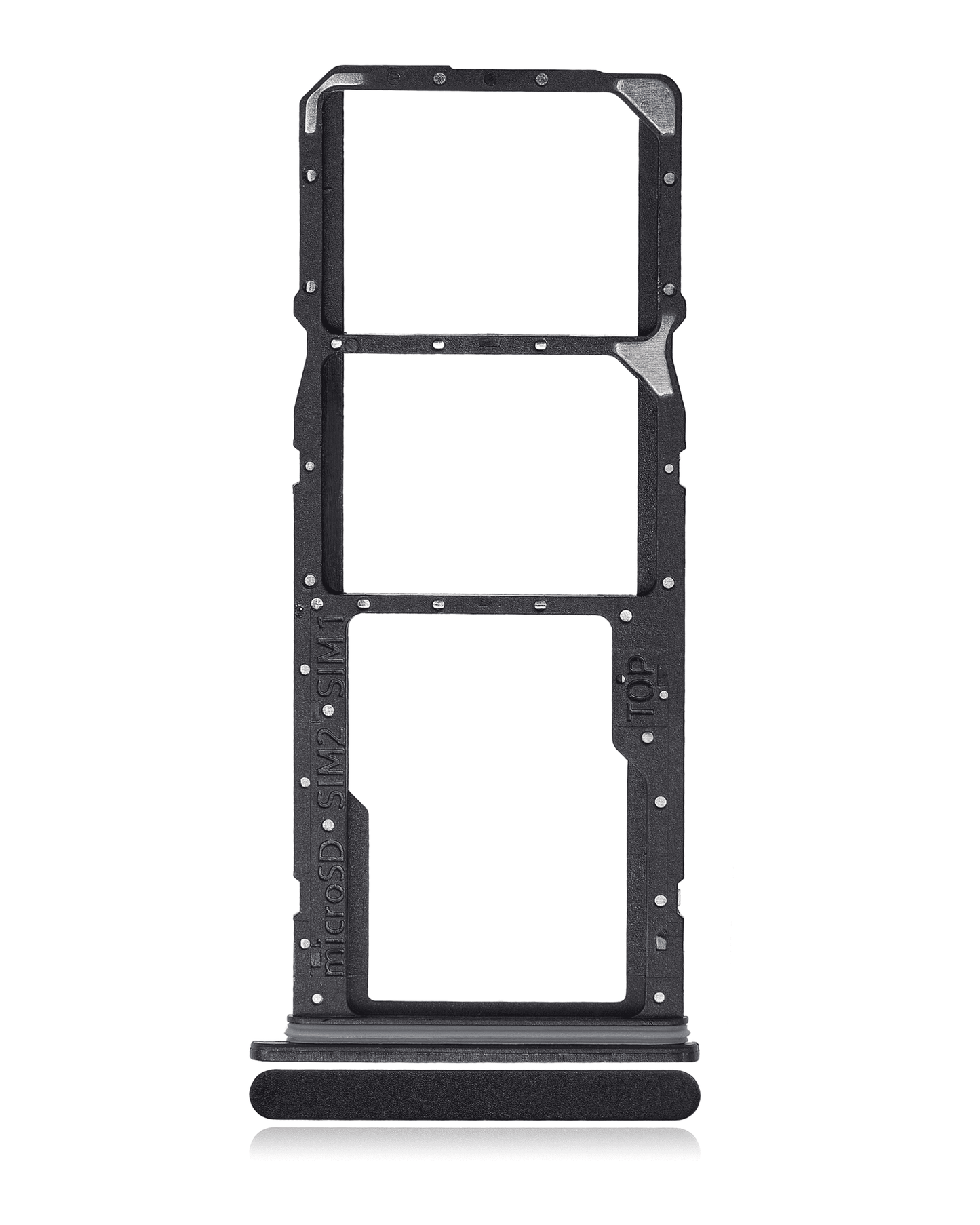 Dual Sim Card Tray For Samsung Galaxy A03 Core (A032 / 2021) (Black)