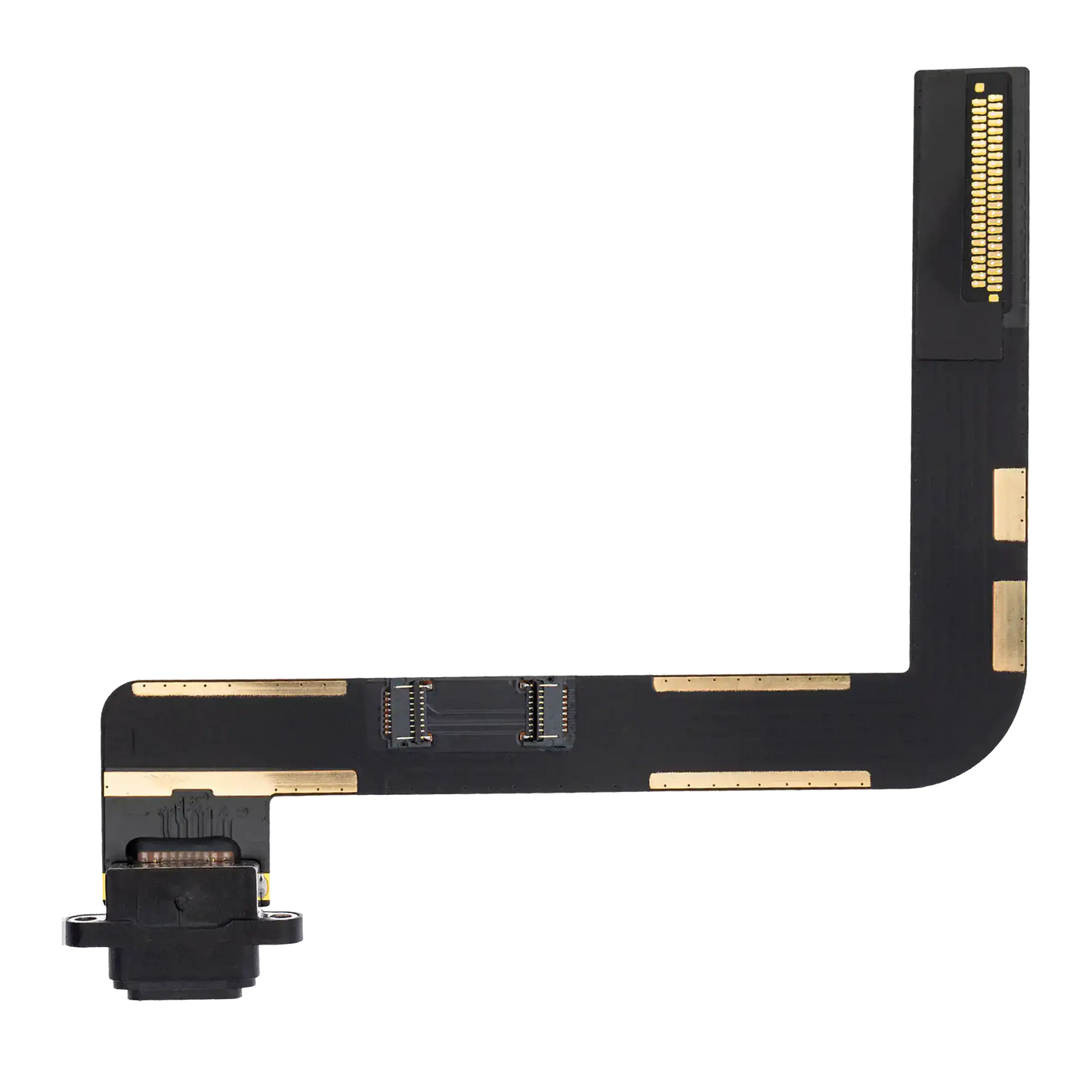 Charging Port Flex Cable For iPad 7 (2019) / iPad 8 (2020) / iPad 9 (2021) (Premium) (Black)