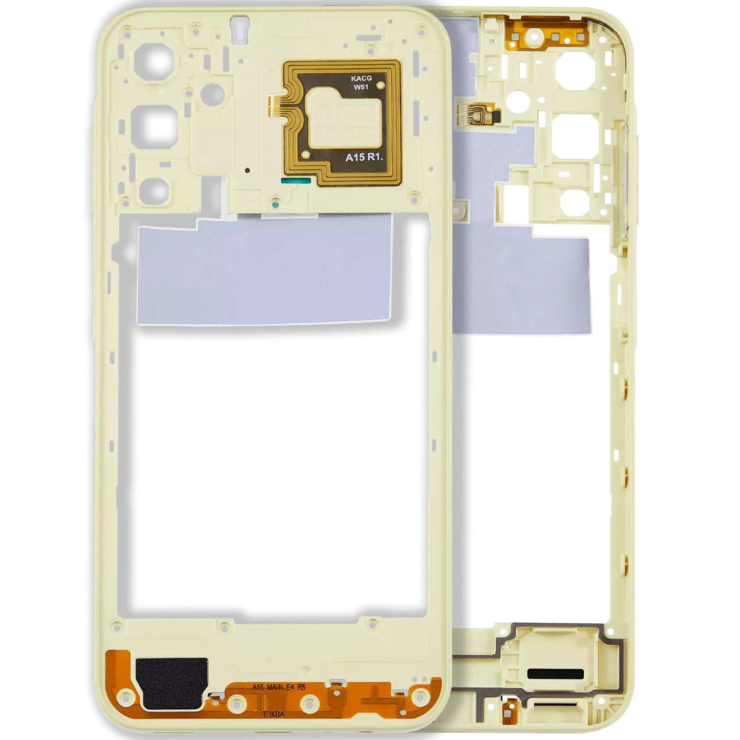 Mid-Frame Housing For Samsung Galaxy A15 5G (A156 / 2023) (Personality Yellow)