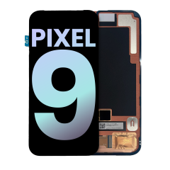 OLED Assembly With Frame (With Fingerprint Sensor) For Google Pixel 9 (Genuine OEM) (All Colors)