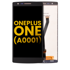 LCD Assembly Without Frame For OnePlus One (Refurbished) (Black)