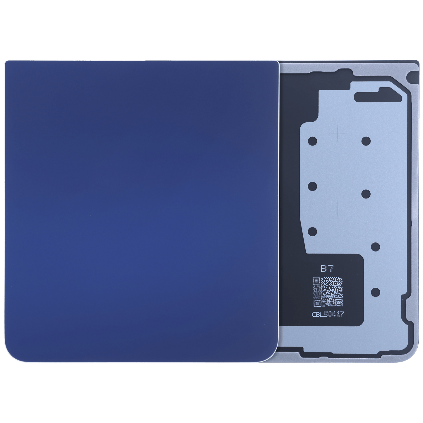 Bottom Back Cover For Samsung Galaxy Z Flip 7 5G (Service Pack) (Blue)