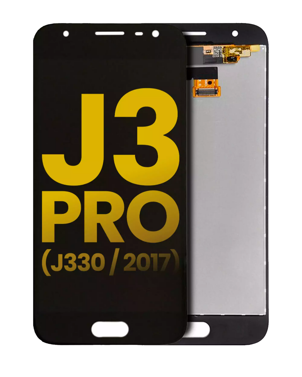 OLED Assembly Without Frame For Samsung Galaxy J3 Pro (J330 / 2017) (Refurbished) (Black)