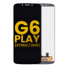 LCD Assembly Without Frame For Motorola Moto G6 Play (XT1922 / 2018) (International Version) (Refurbished) (Black)