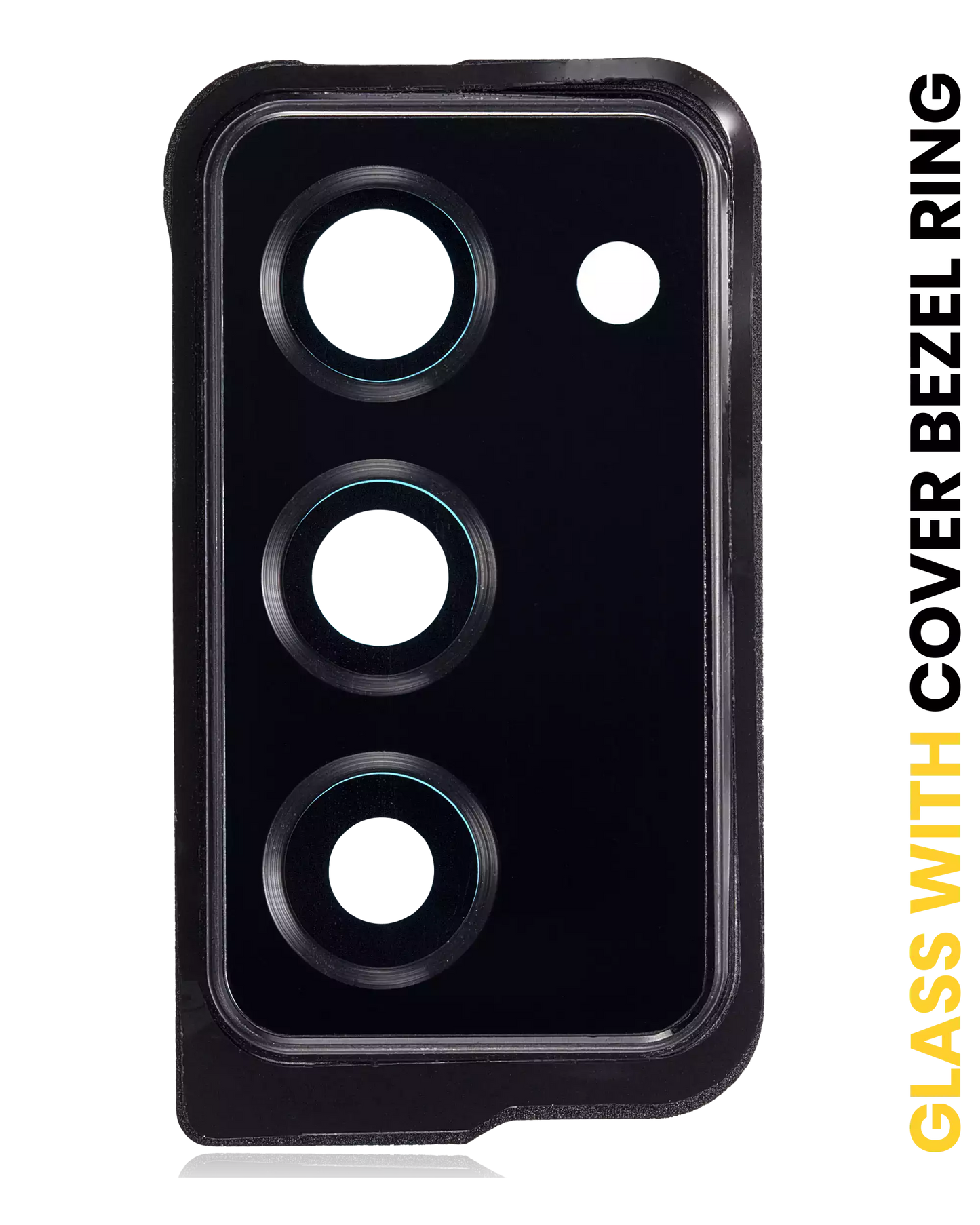 Back Camera Lens With Cover Bezel Ring For Samsung Galaxy Z Fold 2 5G (F916) (Mystic Black)