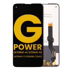 LCD Assembly Without Frame For Motorola Moto G Power (XT2041-4 / XT2041-6 / XT2041-7 / XT2041DL / 2020) (Refurbished) (All Colors)