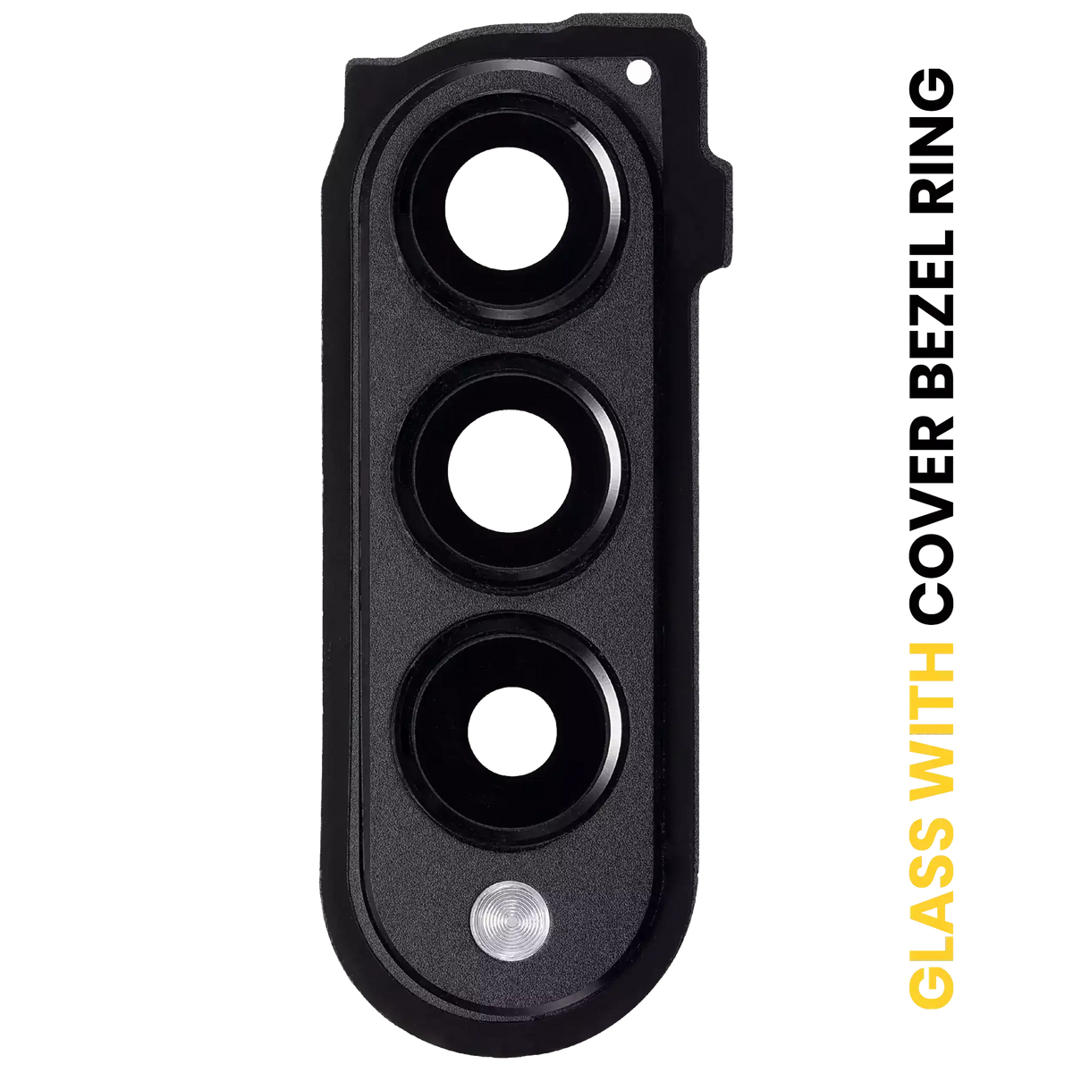 Back Camera Lens With Cover Bezel Ring For Samsung Galaxy Z Fold 3 5G (F926) (Phantom Black)