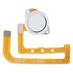 Fingerprint Reader With Flex Cable For Motorola Moto G Fast (XT2045-3 / 2020) (Pearl White)
