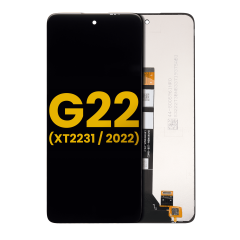 LCD Assembly Without Frame For Motorola Moto G22 (XT2231 / 2022) (Refurbished) (All Colors)