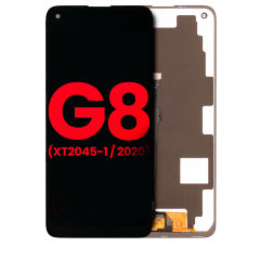 LCD Assembly Without Frame For Motorola Moto G8 (XT2045-1 / 2020) (Aftermarket Plus: Incell) (Black)