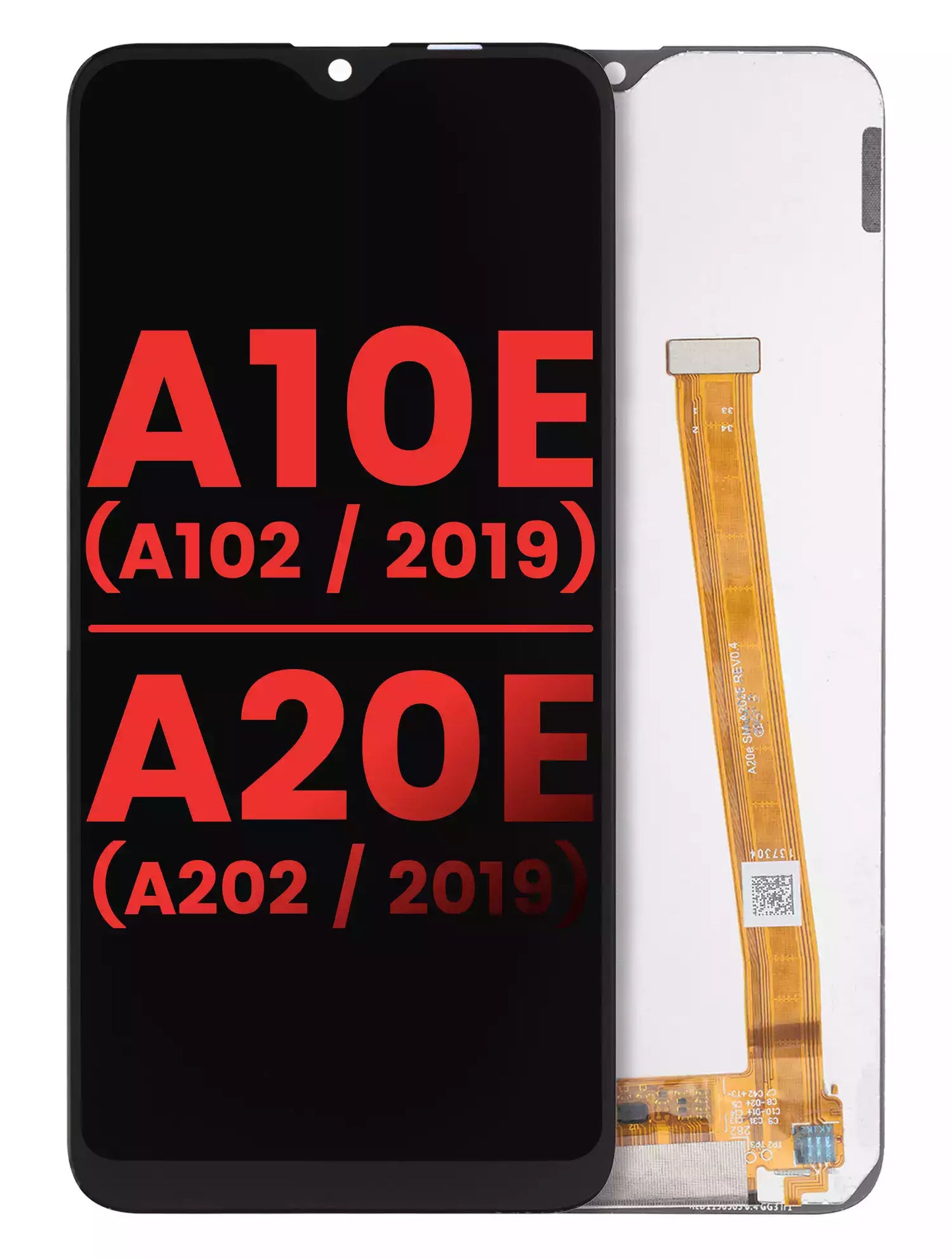 LCD Assembly Without Frame For Samsung Galaxy A10e (A102 / 2019) / A20e (A202 / 2019) (Aftermarket Plus) (All Colors)