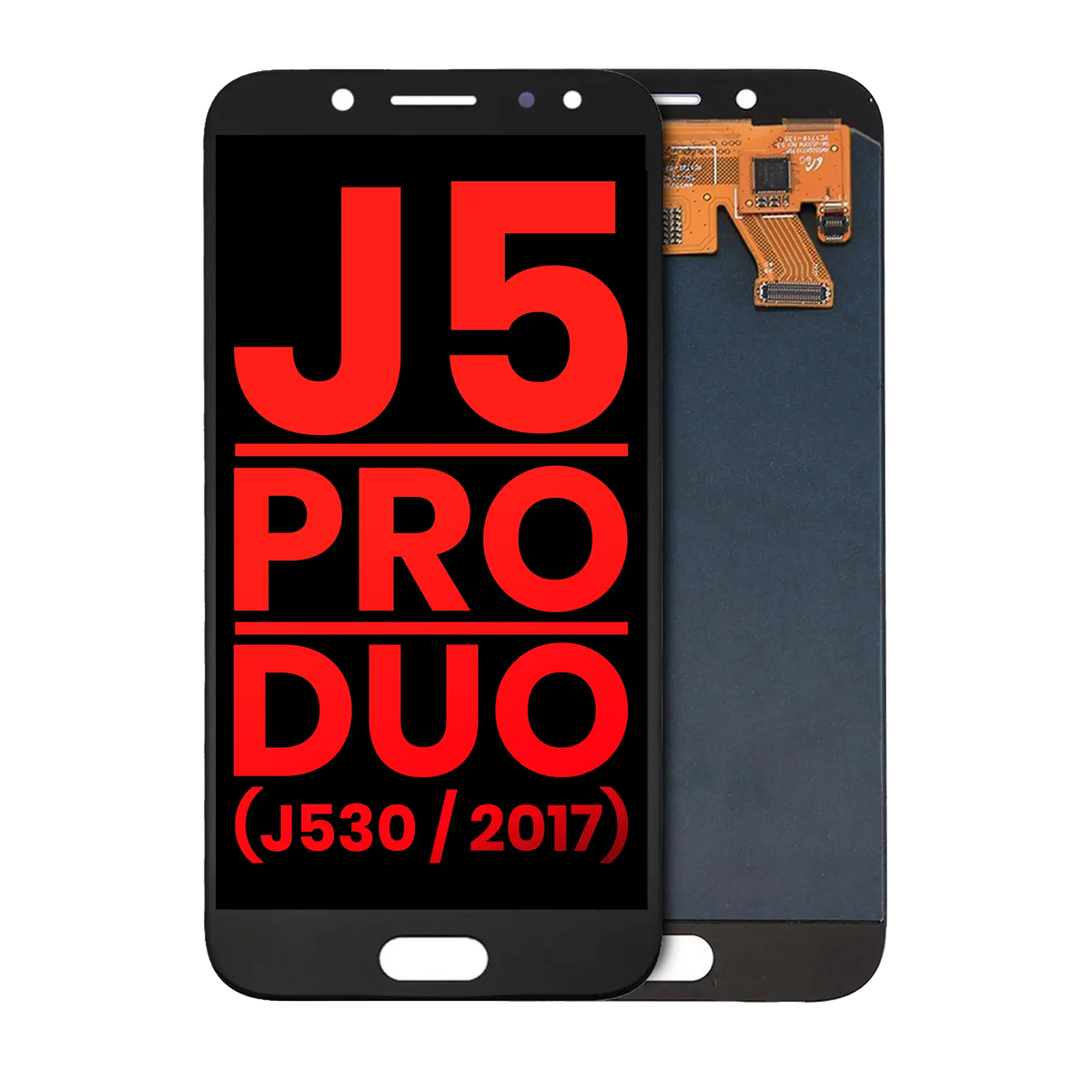 OLED Assembly Without Frame For Samsung Galaxy J5 / Pro / Duo (J530 / 2017) (Aftermarket Plus) (Black)