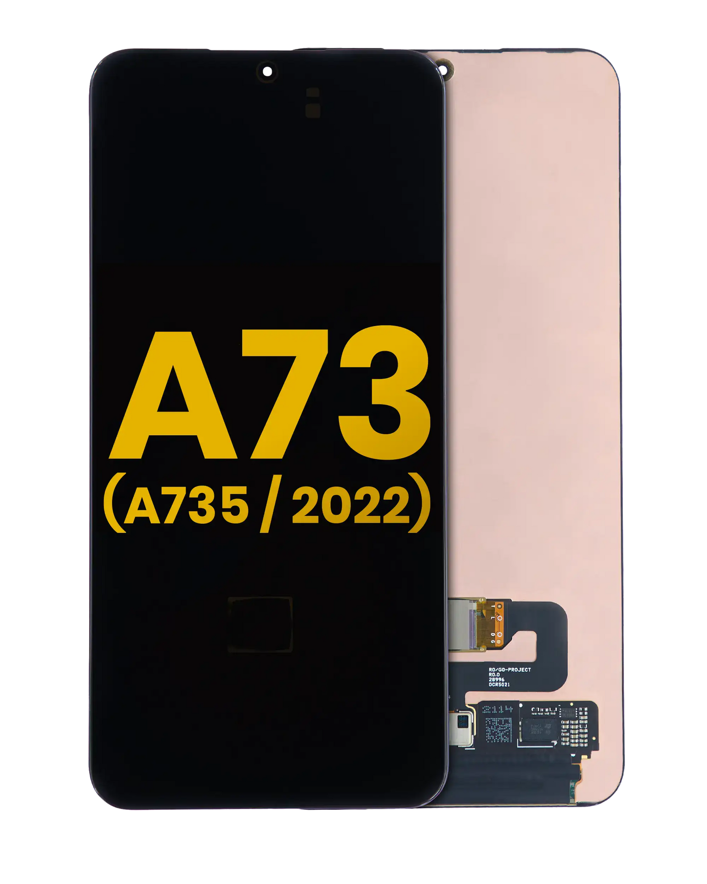 OLED Assembly Without Frame For Samsung Galaxy A73 (A735 / 2022) (Refurbished) (All Colors)