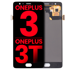 OLED Assembly Without Frame For OnePlus 3 / OnePlus 3T (Aftermarket Plus) (Black)