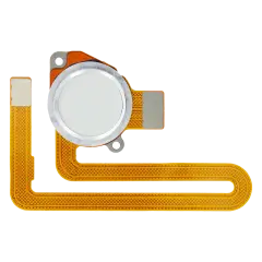 Fingerprint Reader With Flex Cable For Motorola Moto G8 Power (XT2041-1 / XT2041-3 / 2020) (White)