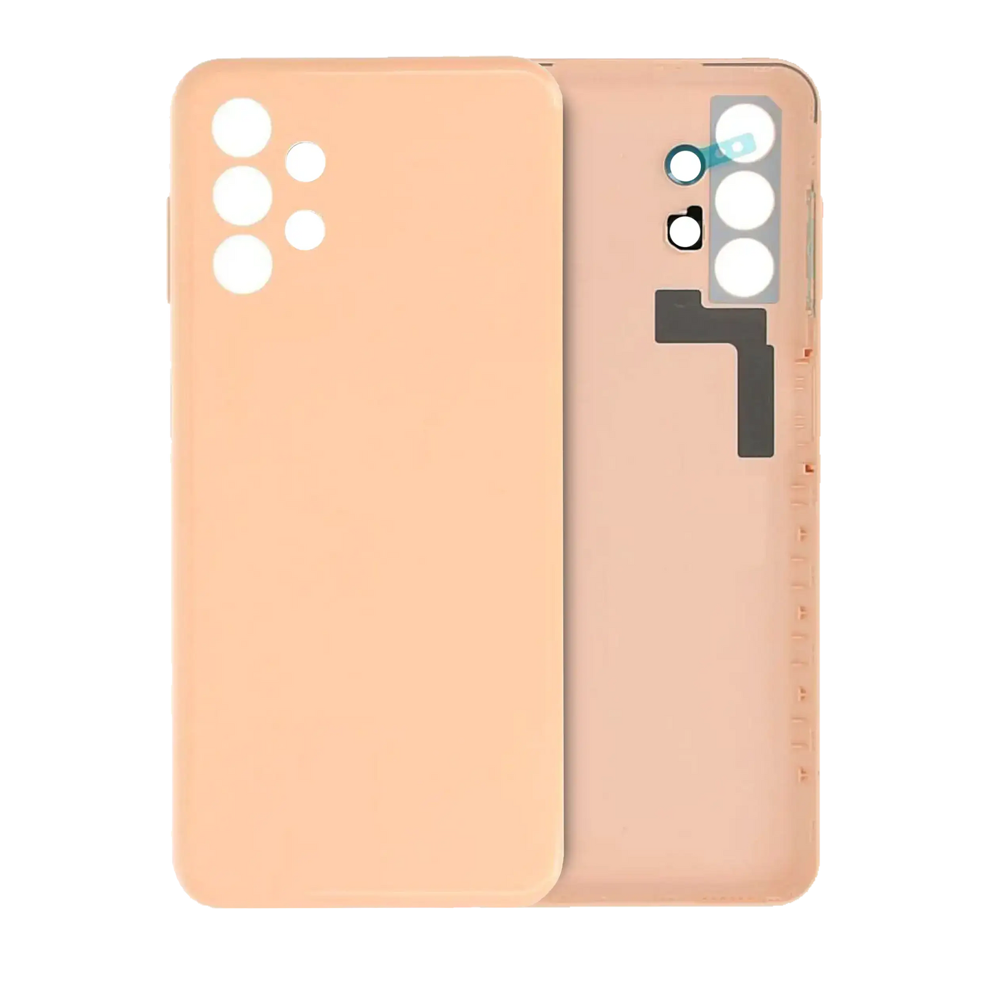 Back Cover Glass For Samsung Galaxy A13 4G (A135 / 2022) (Service Pack) (Peach)