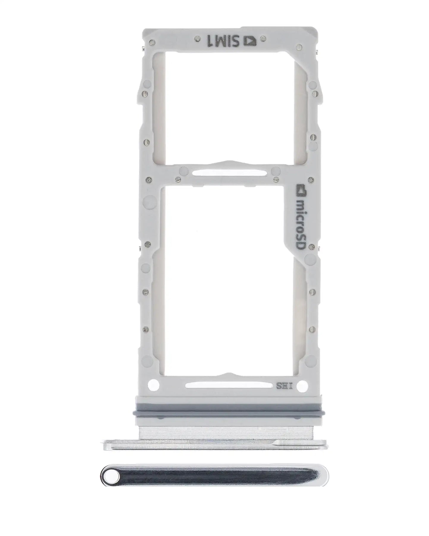 Dual Sim Card Tray For Samsung Galaxy A90 5G (A908 / 2019) (White)