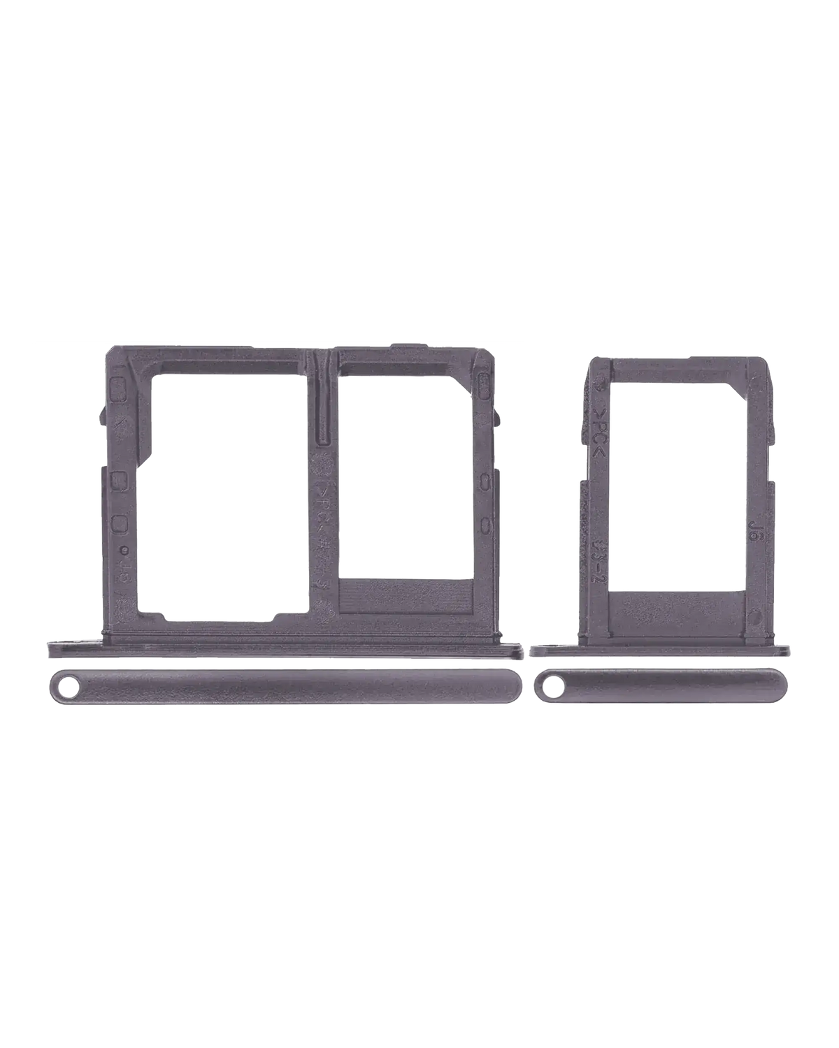 Sim Card Tray For Samsung Galaxy J8 (J810 / 2018) (Purple) (2 Piece Set)