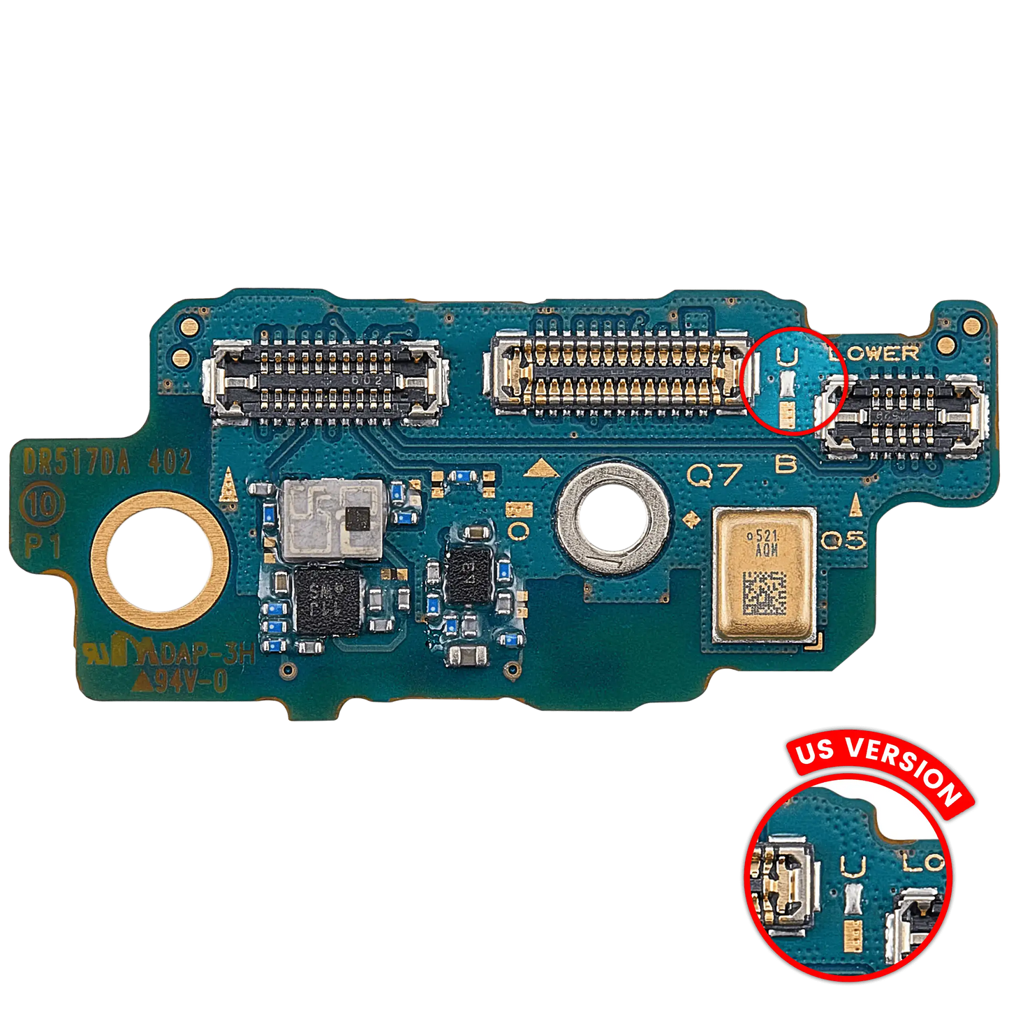 Microphone PCB Board For Samsung Galaxy Z Fold 7 (F966U) (US Version)