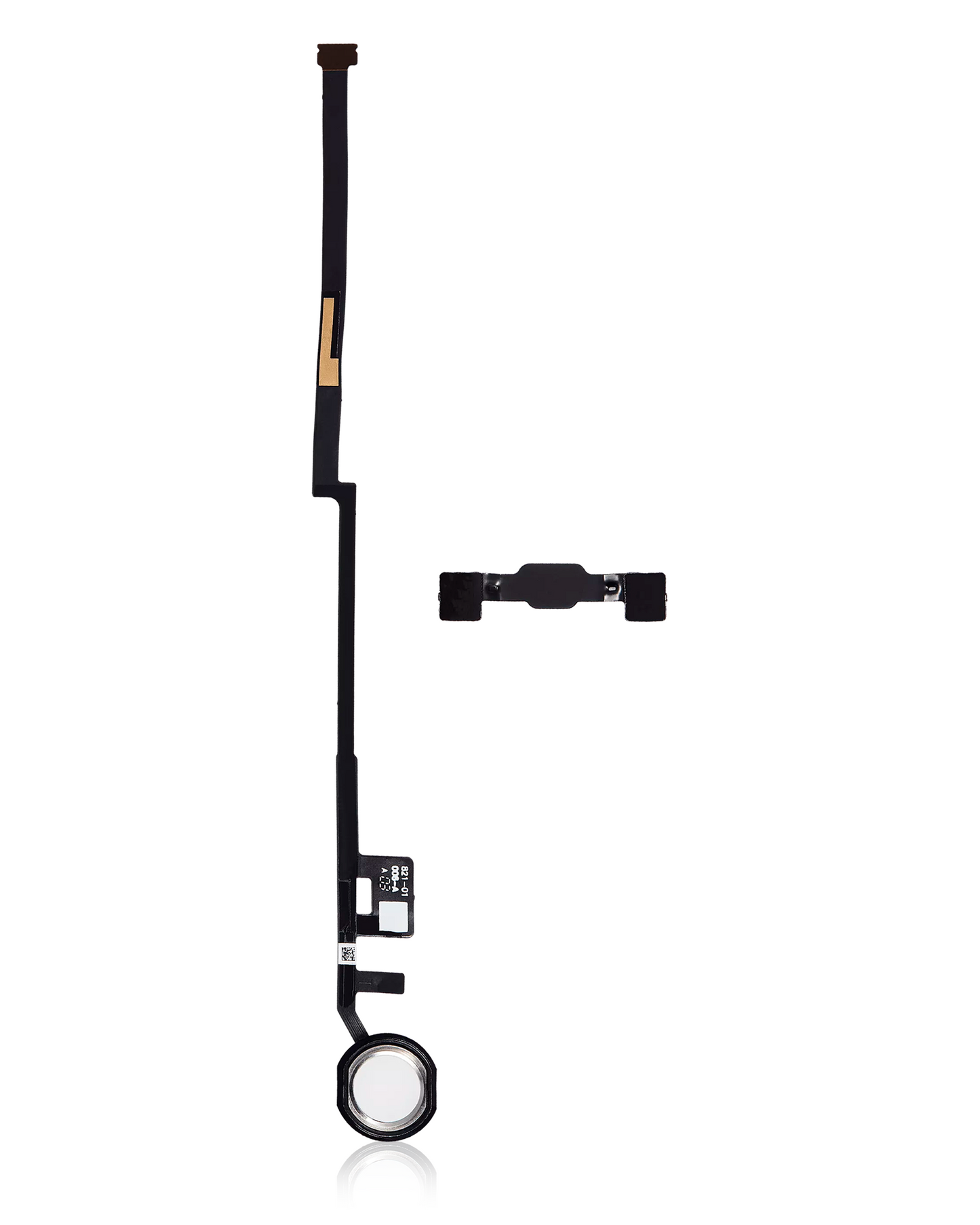 Home Button Flex Cable For iPad 7 (2019) / iPad 8 (2020) / iPad 9 (2021) (Aftermarket Plus) (Silver)