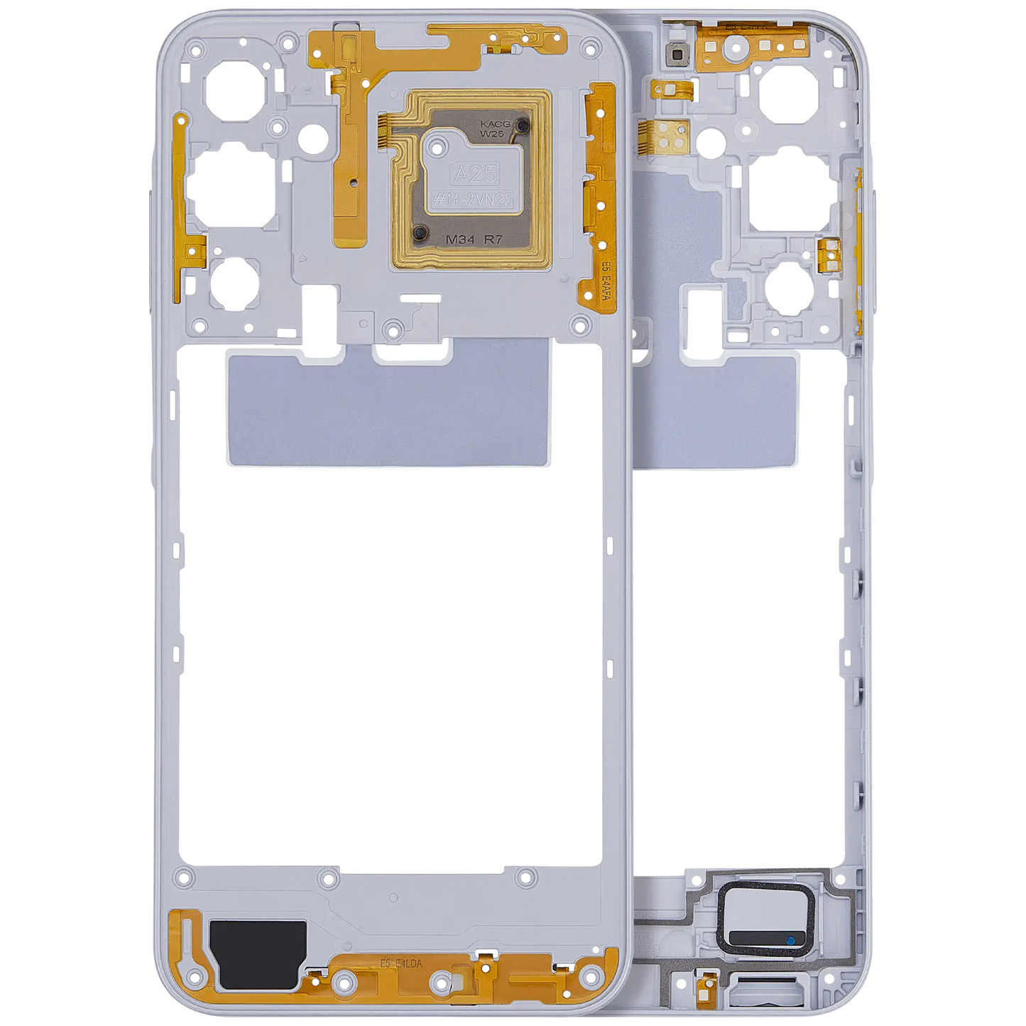 Mid-Frame Housing For Samsung Galaxy A25 5G (A256 / 2023) (Fantasy Blue)
