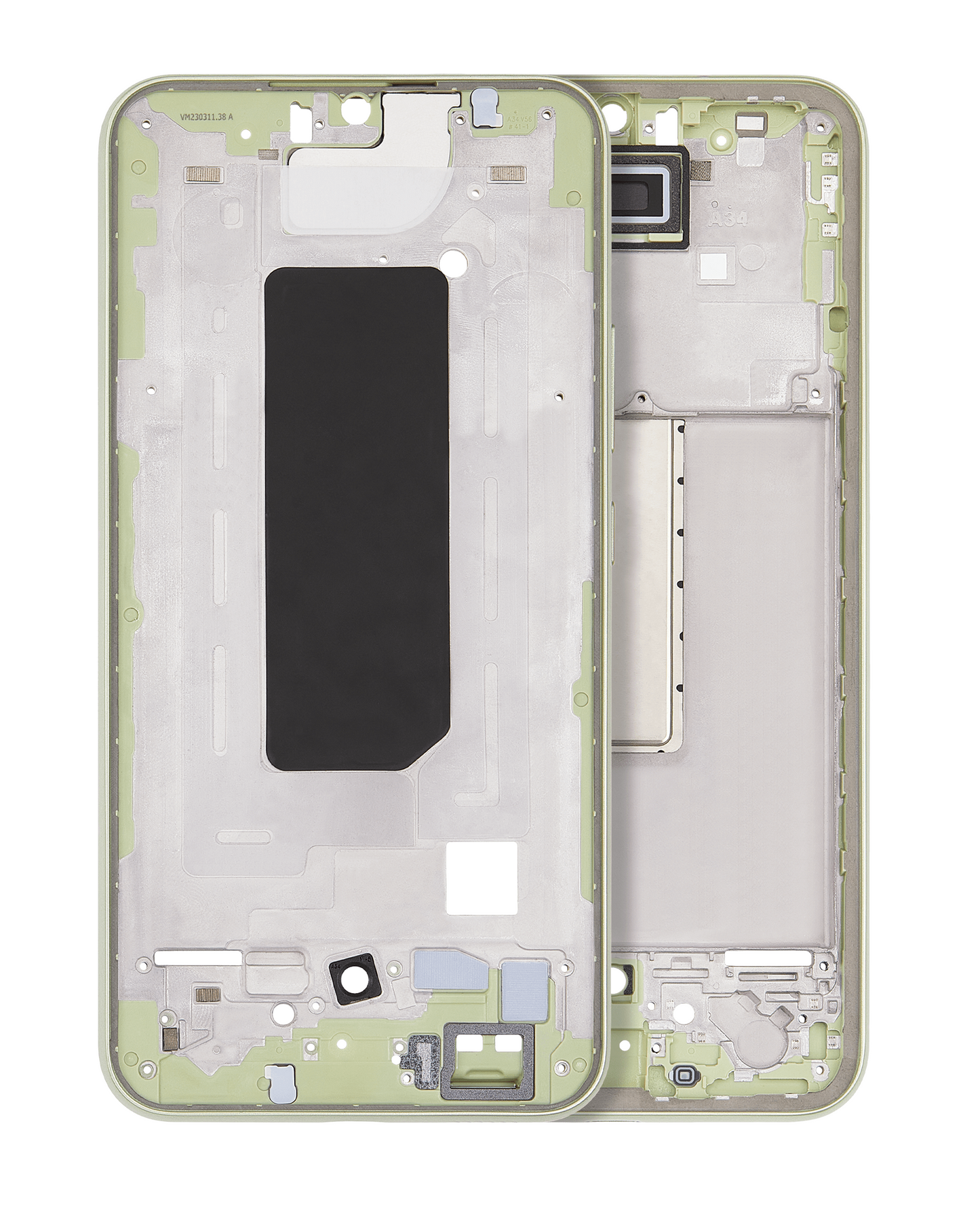 Mid-Frame Housing For Samsung Galaxy A34 (A346 / 2023) (Lime)