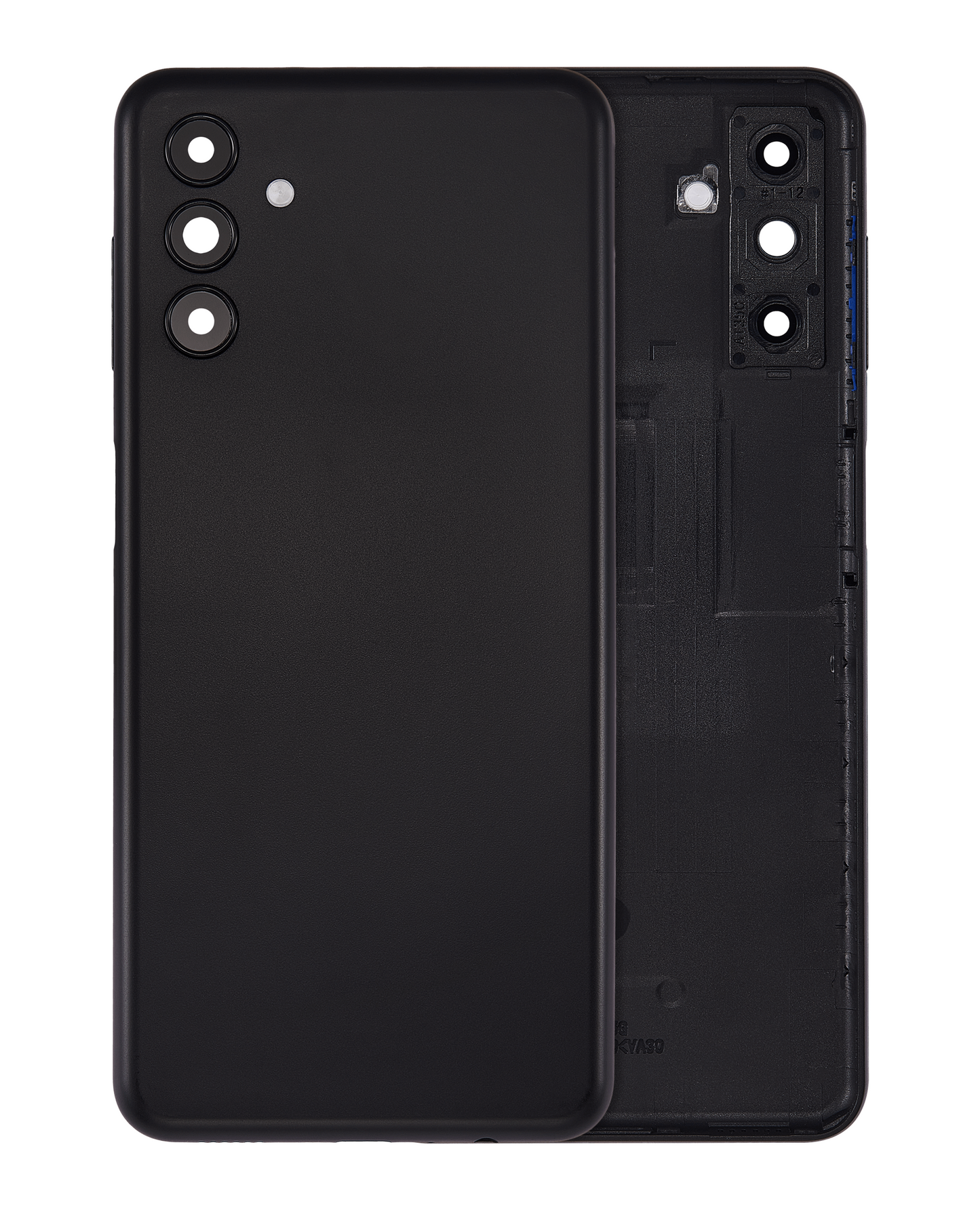 Back cover Glass For Samsung Galaxy A13 5G (A136 / 2021) (Aftermarket Plus) (Black)