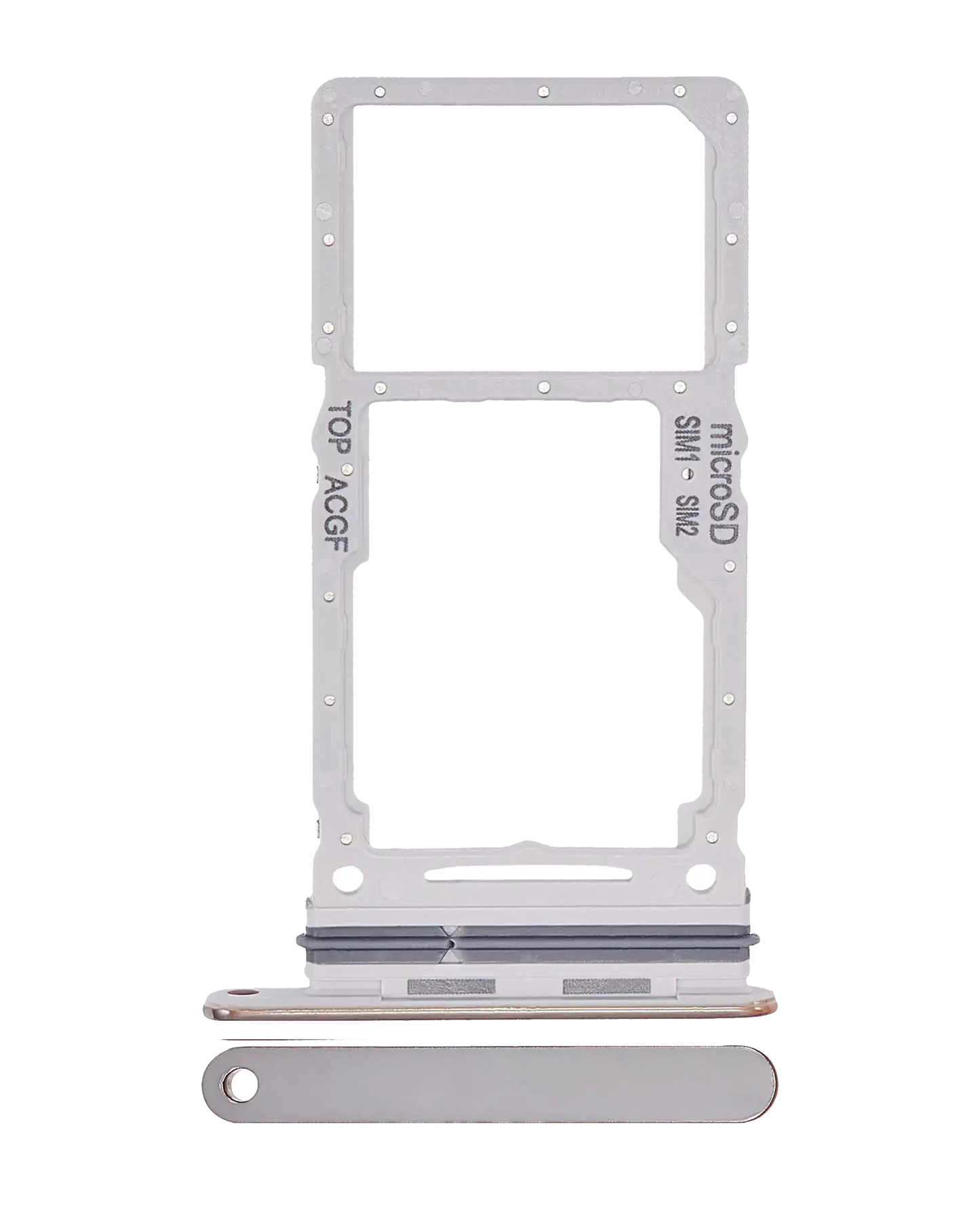 Dual Sim Card Tray For Samsung Galaxy A73 5G (A736 / 2022) (White)