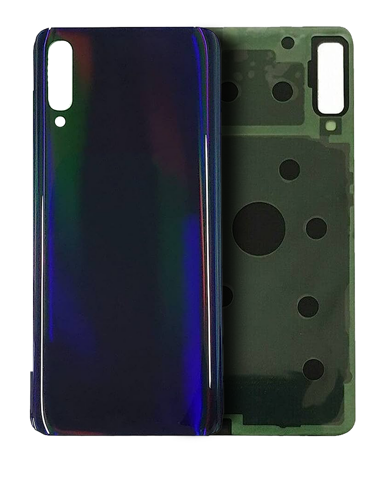 Back cover Glass For Samsung Galaxy A70 (A705 / 2019) (Service Pack) (Black)