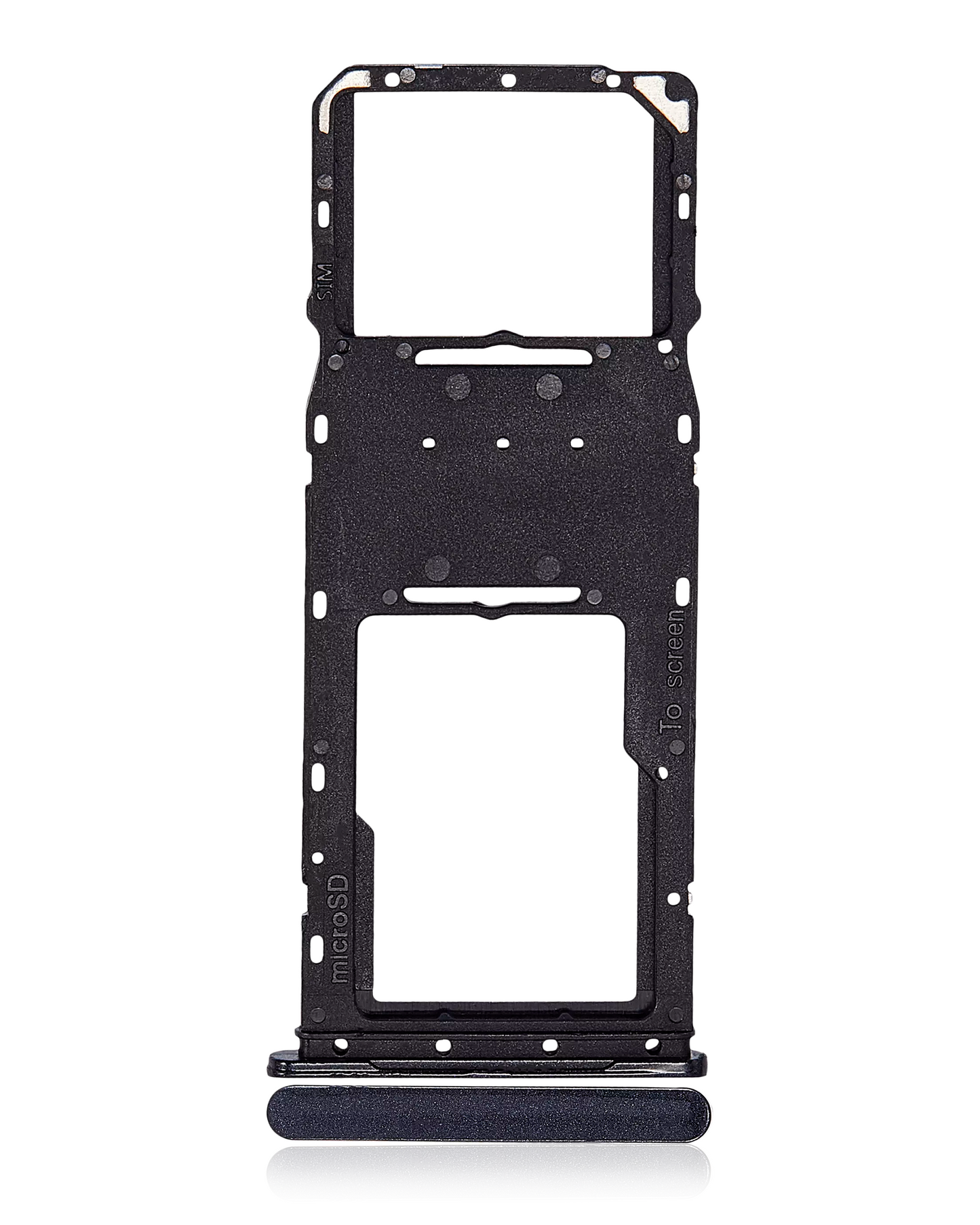 Single Sim Card Tray For Samsung Galaxy A04 (A045 / 2022) (Black)