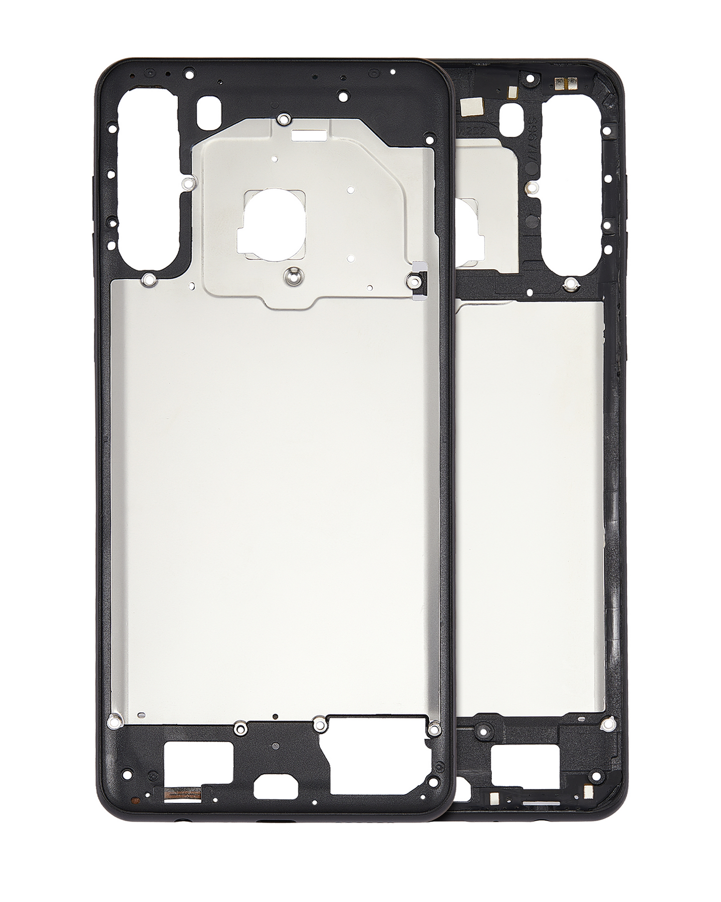 Mid-Frame Housing For Samsung Galaxy A21 (A215 / 2020) (Black)