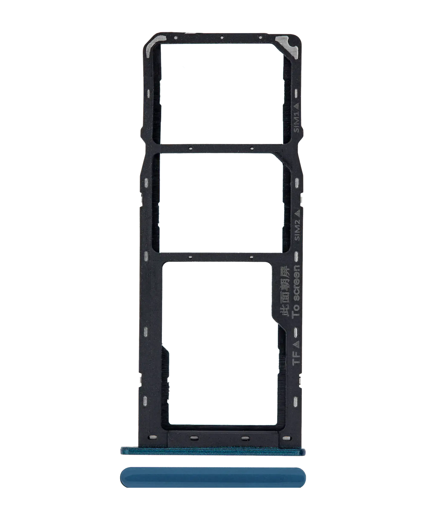 Dual Sim Card Tray For Samsung Galaxy A10s (A107 / 2019) / A20s (A207 / 2019) (Green)