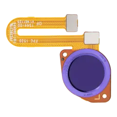 Fingerprint Reader With Flex Cable For Motorola Moto G9 Power (XT2091 / 2020) (Electric Violet)