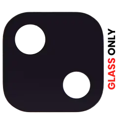Back Camera Lens (Glass Only) With Adhesive For Google Pixel 4A (Aftermarket Plus)