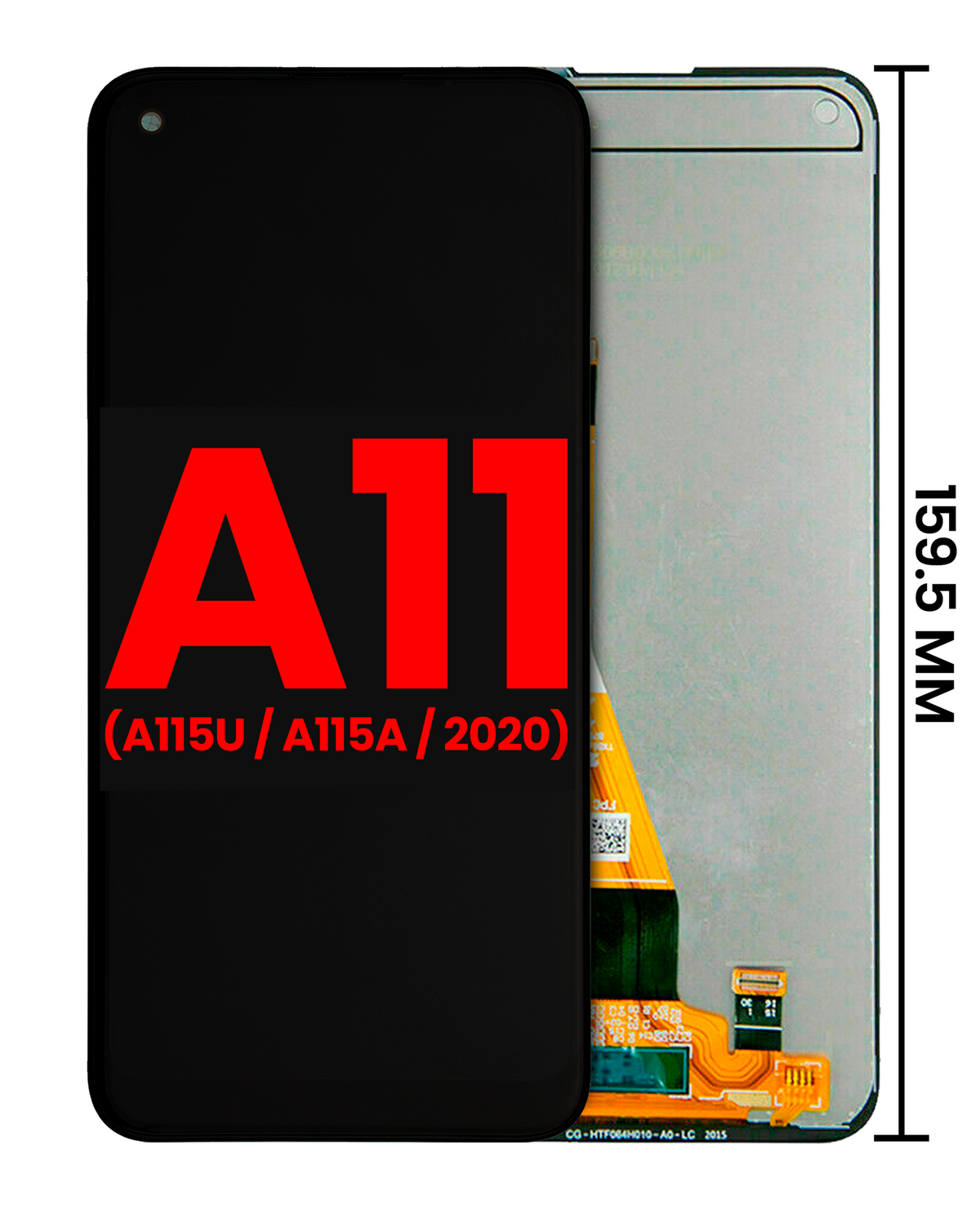 LCD Assembly Without Frame For Samsung Galaxy A11 (A115U / A115A / 2020) (US Version) (Aftermarket Plus) (All Colors)