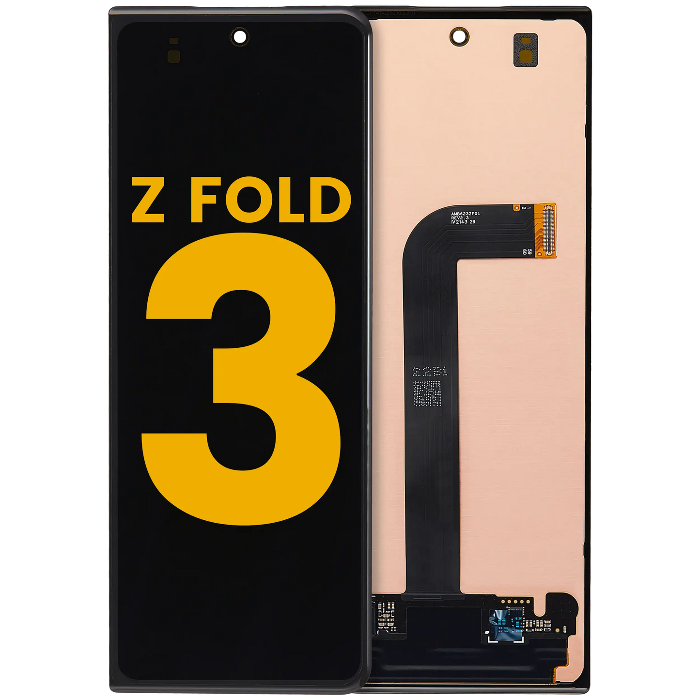 Outer OLED Assembly For Samsung Galaxy Z Fold 3 5G (Refurbished) (All Colors)