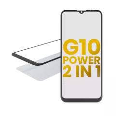 2 in 1 Front Glass With OCA Pre-Installed For Motorola Moto G10 Power (XT2127-4 / 2021)