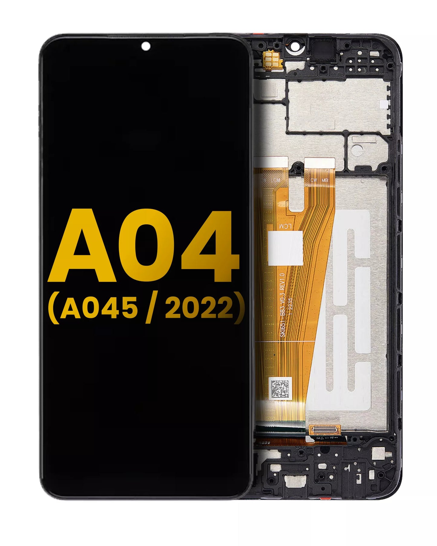 LCD Assembly With Frame For Samsung Galaxy A04 (A045 / 2022) (Refurbished) (All Colors)