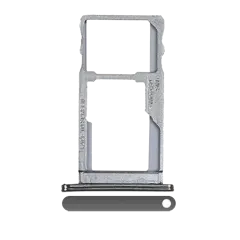 Single Sim Card Tray For Motorola Moto G6 Play / G6 Forge (XT1922 / 2018) (Black)