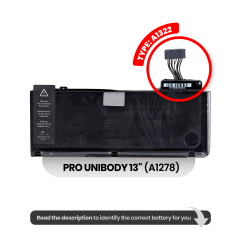 Battery (A1322) For MacBook Pro 13" A1278 (2009-2012)